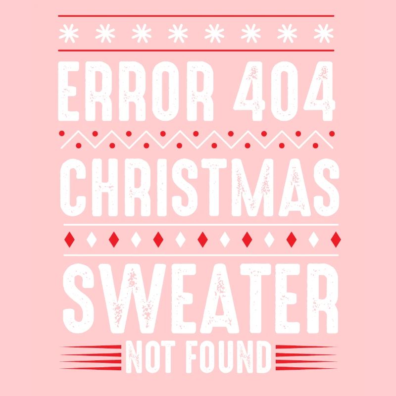 Error 404 Christmas Sweater Not Found Computer