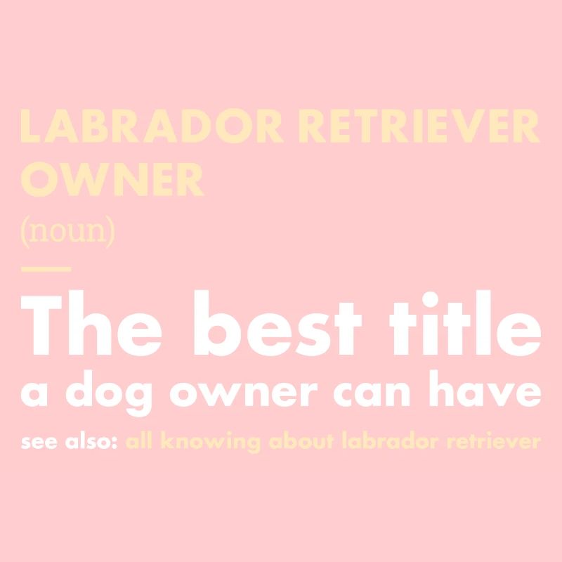 Labrador Retriever Définition du propriétaire