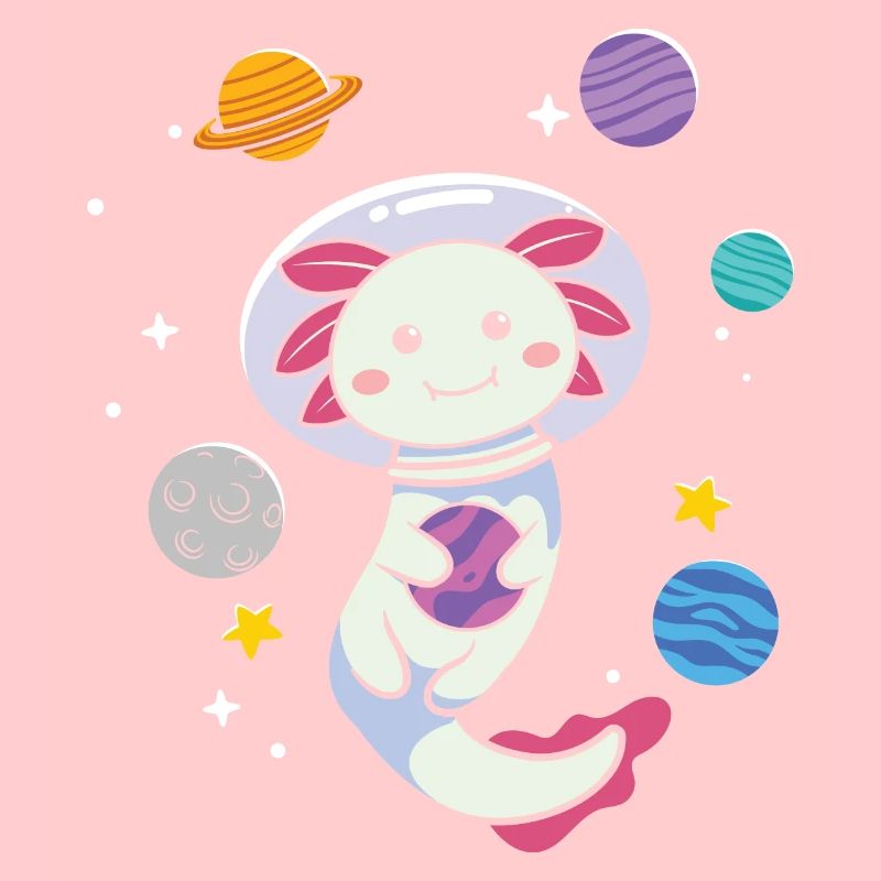 Axolotl dans les étoiles