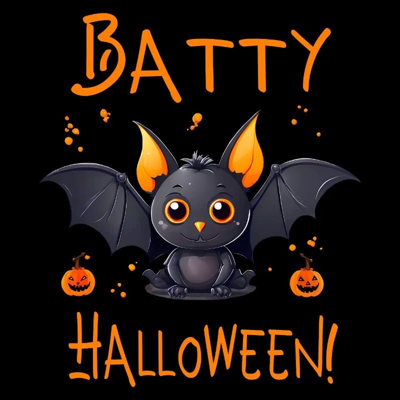 Fledermaus Kostüm lustig Batty Happy Halloween