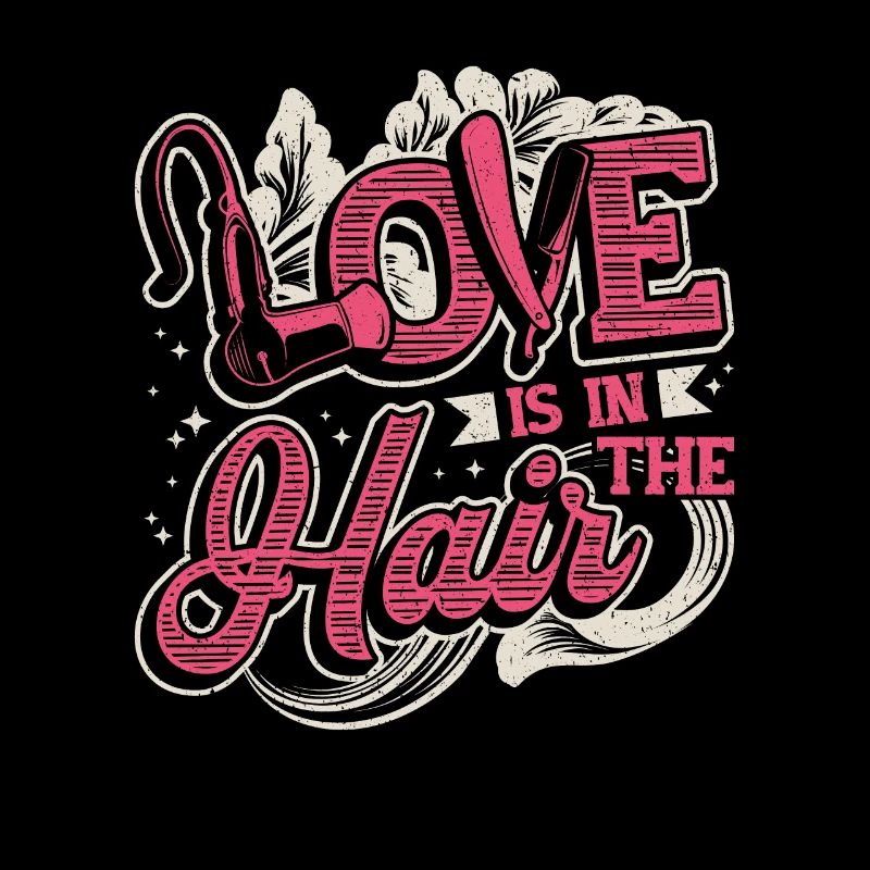 L’amour est dans les cheveux, barbier, coiffeur.