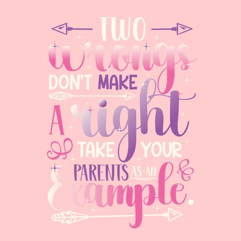 Two injustices do not make a right.