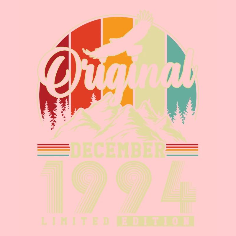 Original Décembre 1994 Vintage Anniversaire