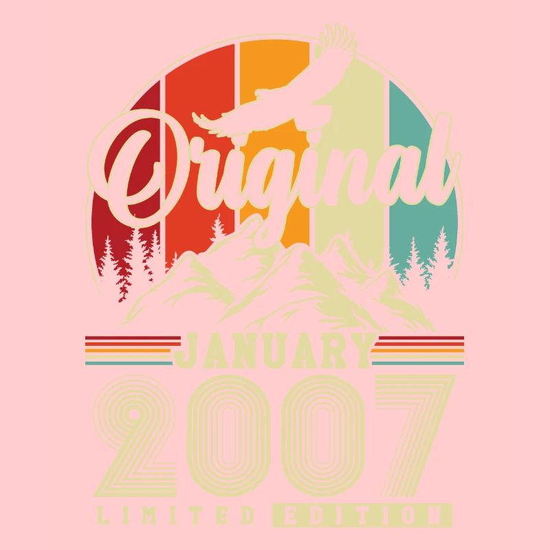 Original Janvier 2007 Vintage Anniversaire