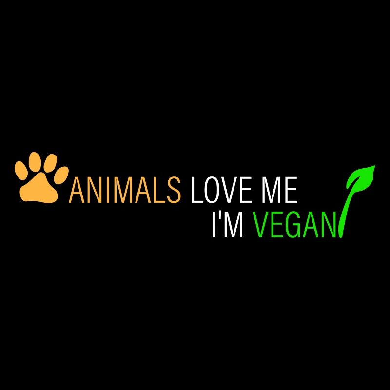 Les animaux m’aiment - Je suis végétalien