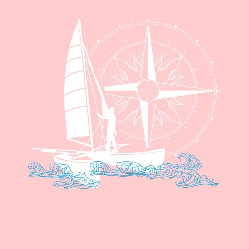 Catamaran Voile Double Coque Bi-Coque