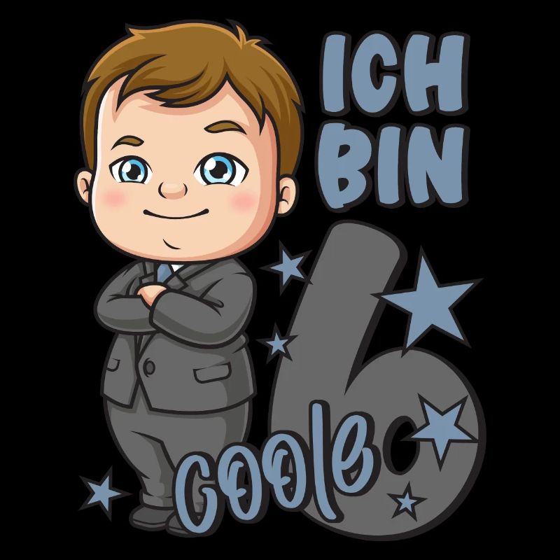6. Geburtstag Junge 6 Jahre Jungs Ich bin coole 6