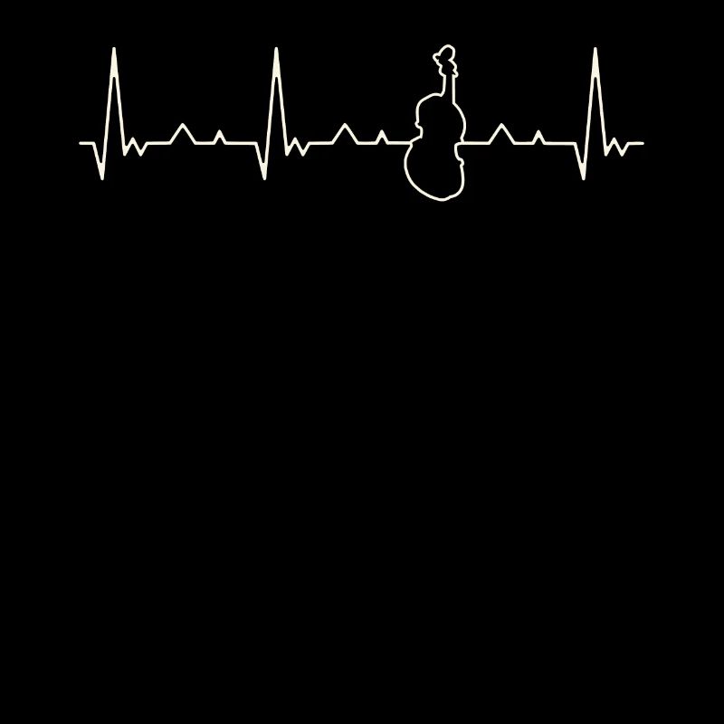 Violonchelo. Corazón. Amor. Ekg. Legumbres.