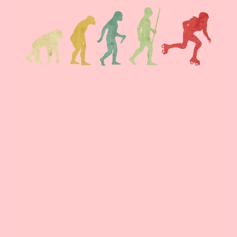 Roller Skater Girl Evolution