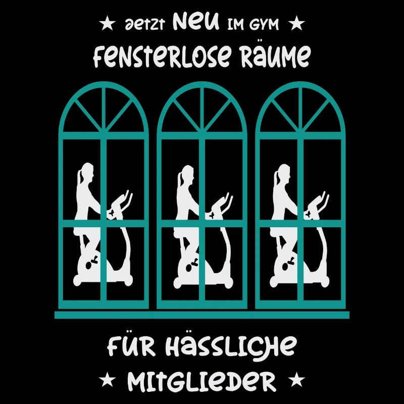 Fitnessstudio mit Fensterlosen Räumen