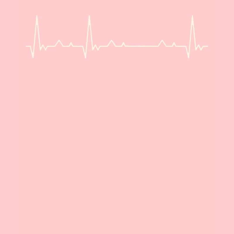 Oklahoma State USA. Herz. Liebe. Ekg. Impuls.