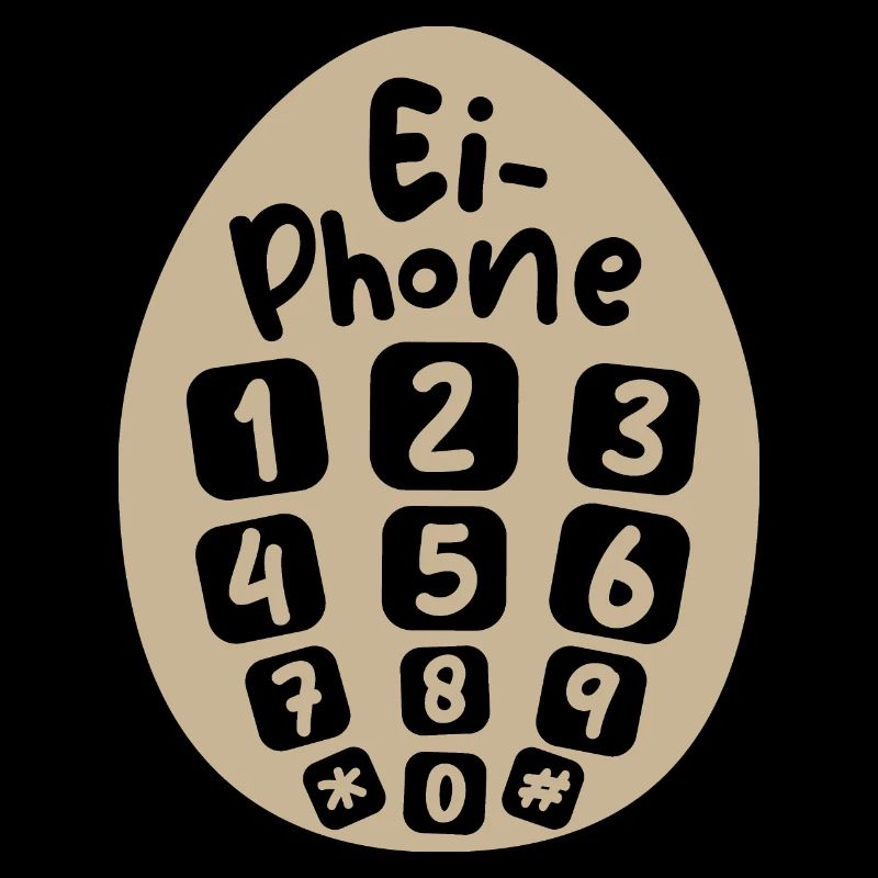 Ei Phone lustig Sprüche Ostern Symbol comic icon
