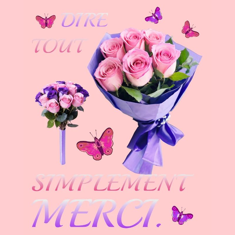 Dites simplement merci.