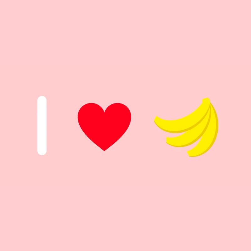 Ich liebe Bananen