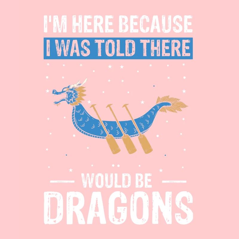 Drachenboot Trainer und Drachenboot