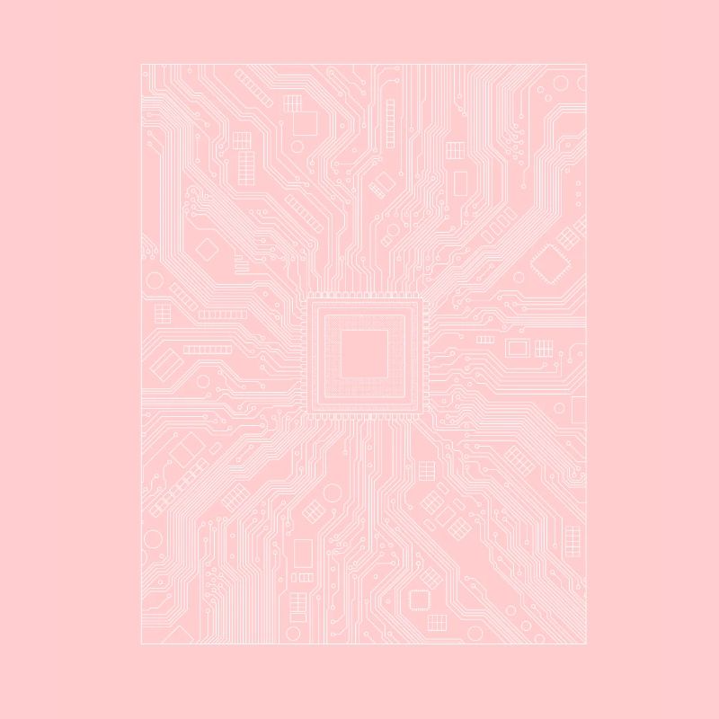 Schaltkreis vom Computer - Platine