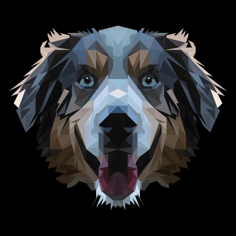 Polygone australien de chien