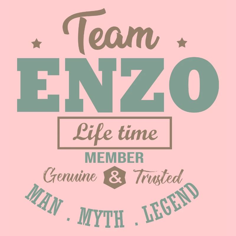 First name ENZO TEAM personalized gift Enzo