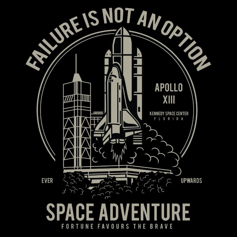 SPACE ADVENTURE - Space Shuttle Shirt Geschenk