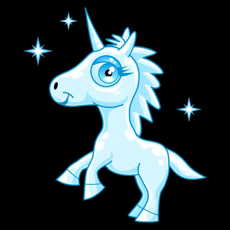 Unicorn (light blue)