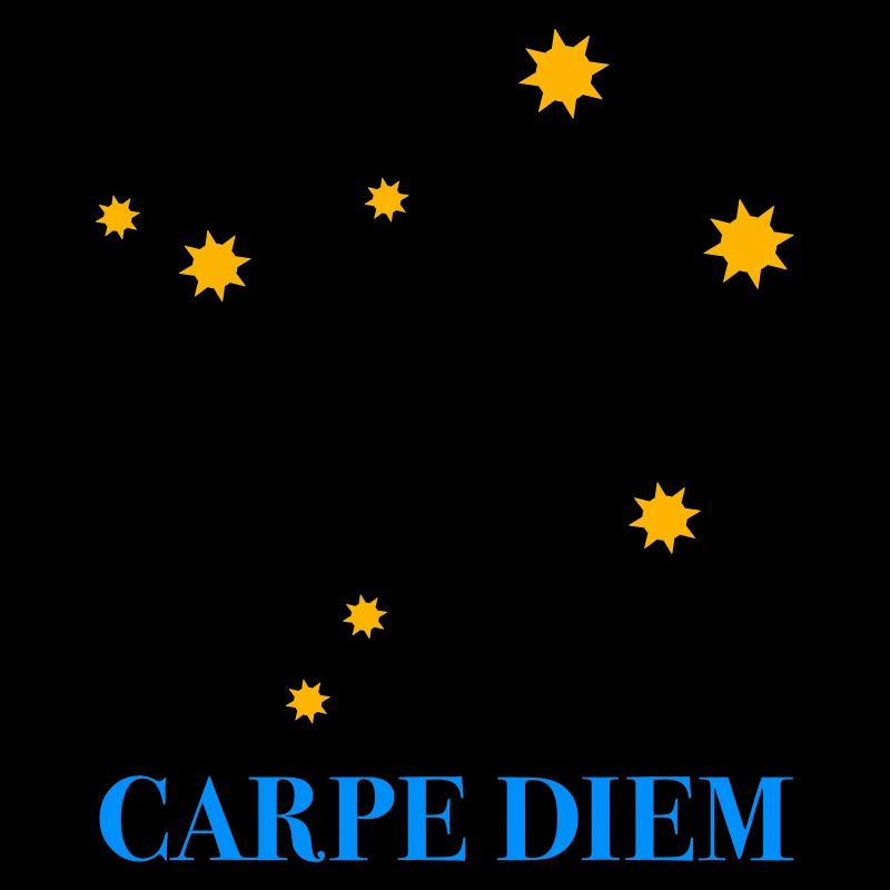 Carpe Diem nutze den Tag Sternbild Waage Libra Ode