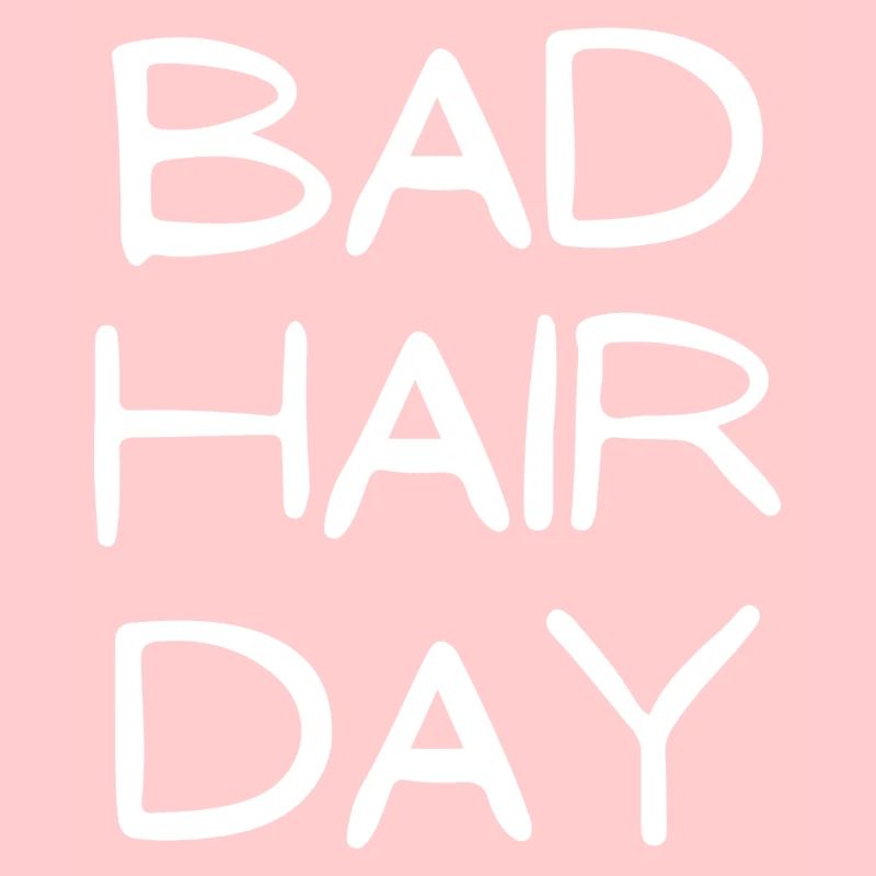 bad hair day haare spruch geschenk idee