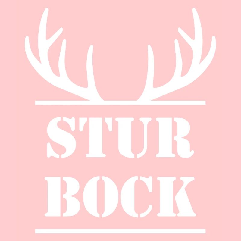 Stur Bock Geweih Geschenk