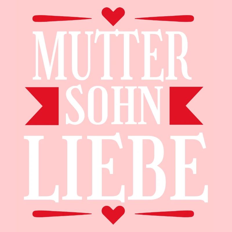 Mutter Sohn Liebe Tshirt