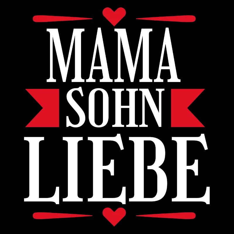 Mama Sohn Liebe Tshirt Geschenk Idee