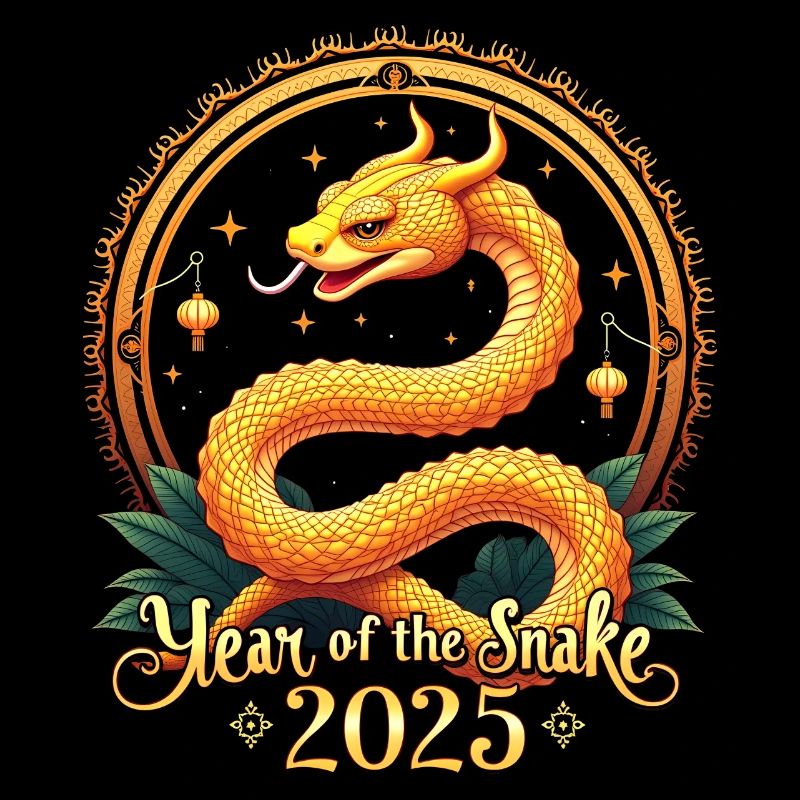 Nouvel An Chinois - Serpent 2025
