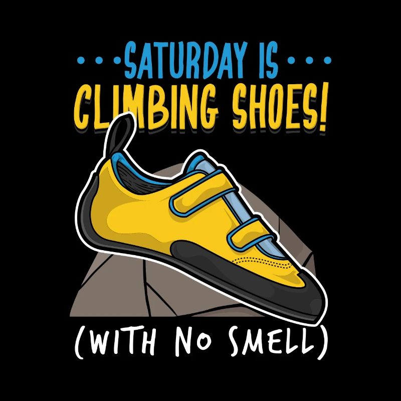 Samstag ist Klettern angesagt - Kletterschuhe