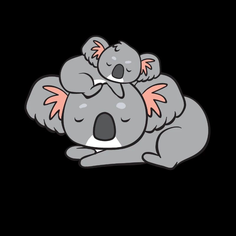 Koala - Mammi mit Kind
