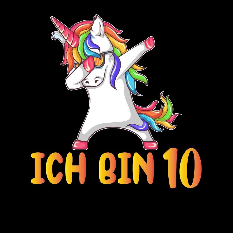 10th Birthday, Ich bin 10, 10. Geburtstag Mädchen