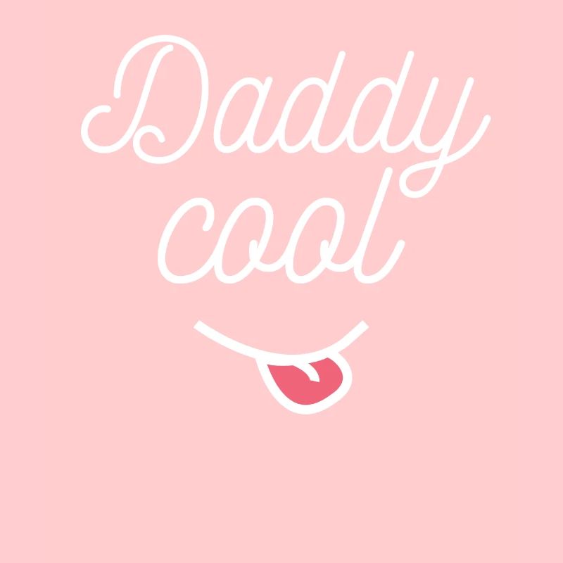 DADDY COOL ZIEHT DIE SPRACHE Geschenk-Idee Humor