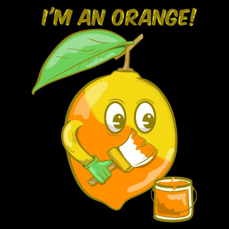 Ich bin eine Orange