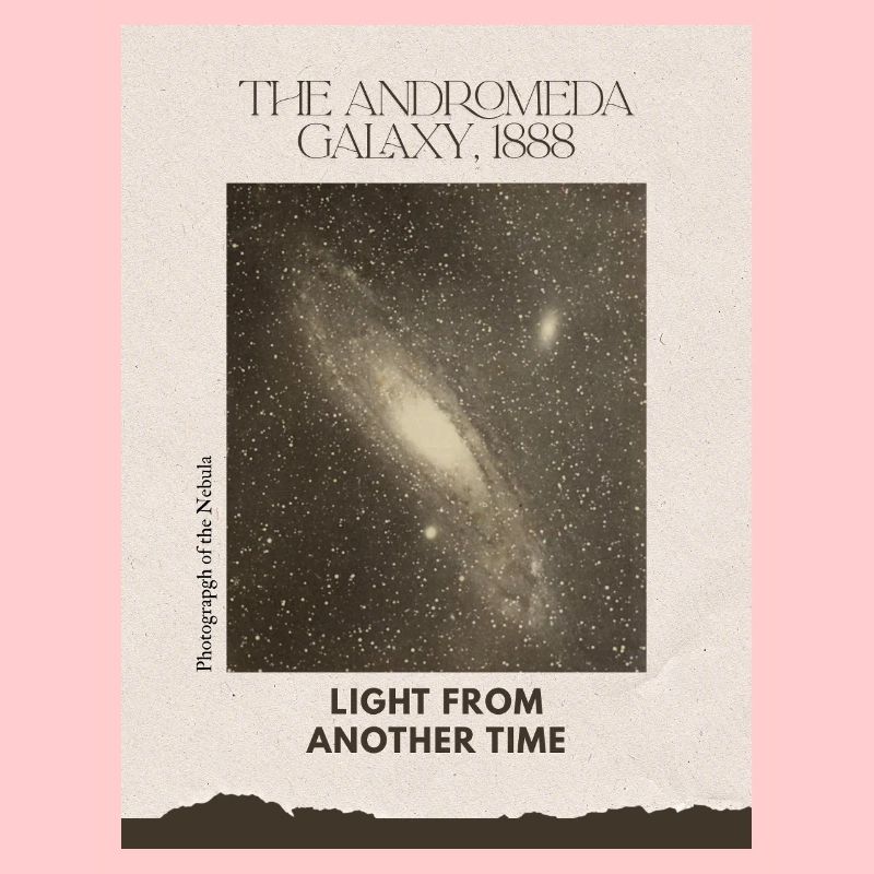 Andromeda Galaxy Vintage