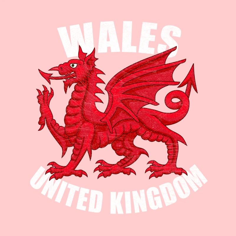 Wales Drache