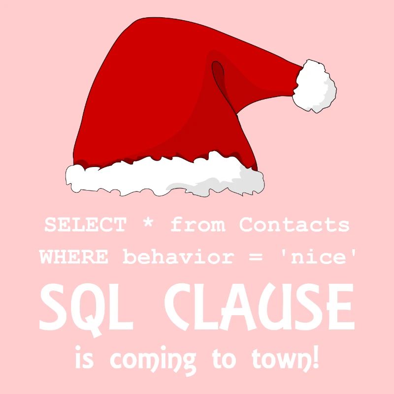 Sql Clause arrive en ville! - blanc