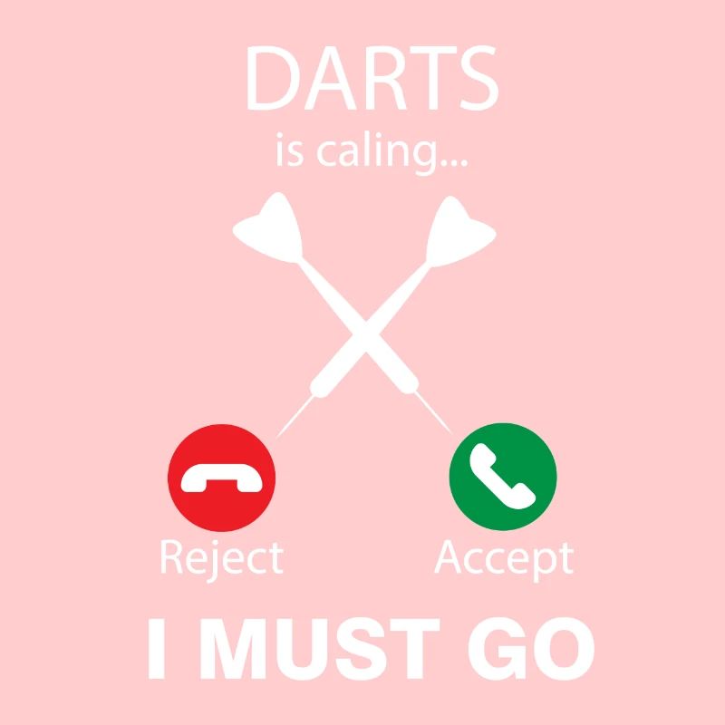 Dart is Calling Darts Dart Player Gift