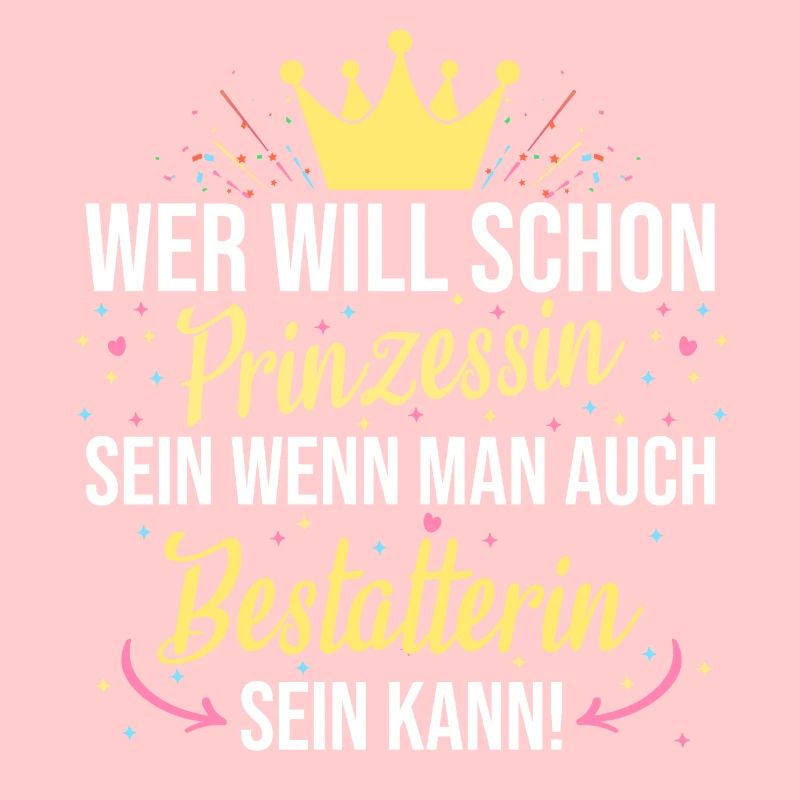 Bestatterin Bestatten Totengräber Beruf Spruch