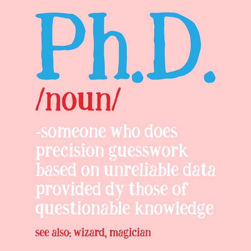 Phd Doktor Titel Degree Spruch