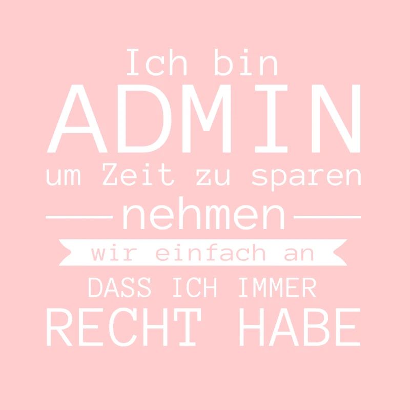 Ich bin admin Geschenk Code Programmierer Zocker
