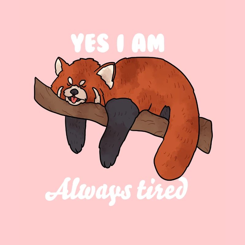 Ja, ich bin immer müde