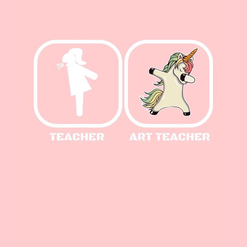 Art Teacher Kunstlehrer Einhorn