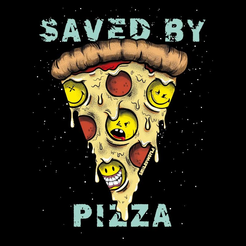 SmileyWorld Saved By Pizza