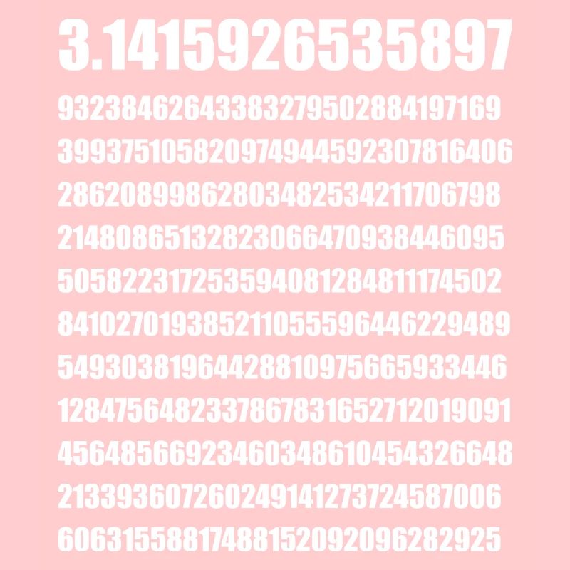Pi Pi Mathematik Geschenk