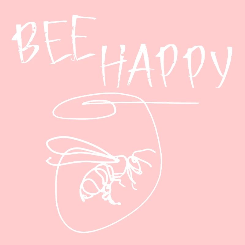 Abstract Bee Happy