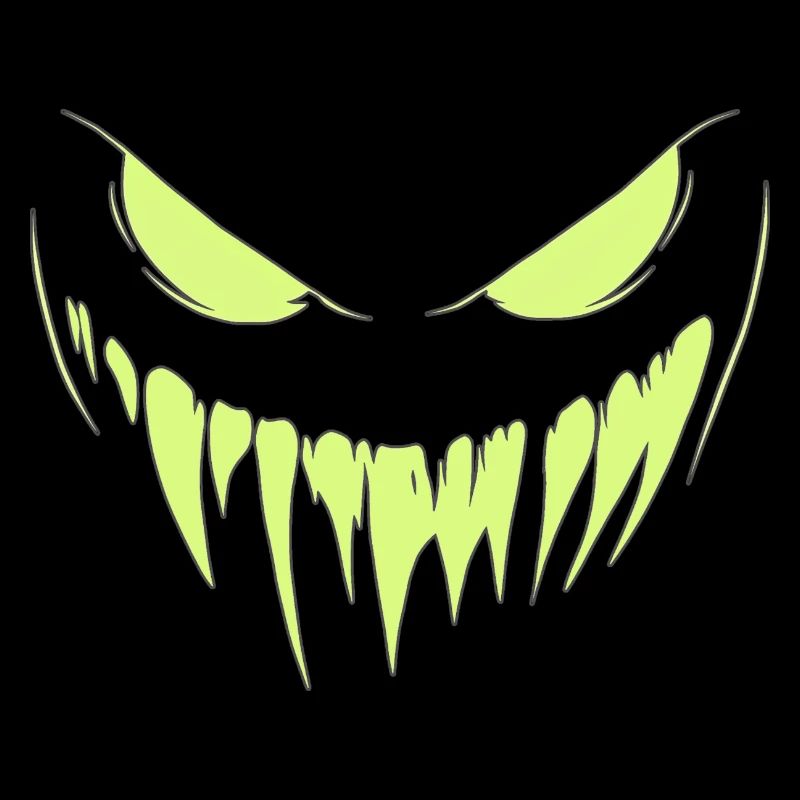 Halloween Face, Terrifying Face, Party