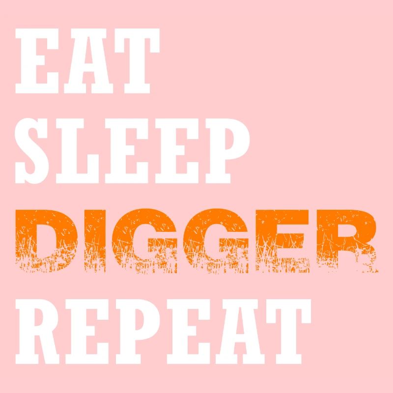 Bagger Baggerschaufel Baggerfahrer "digger"