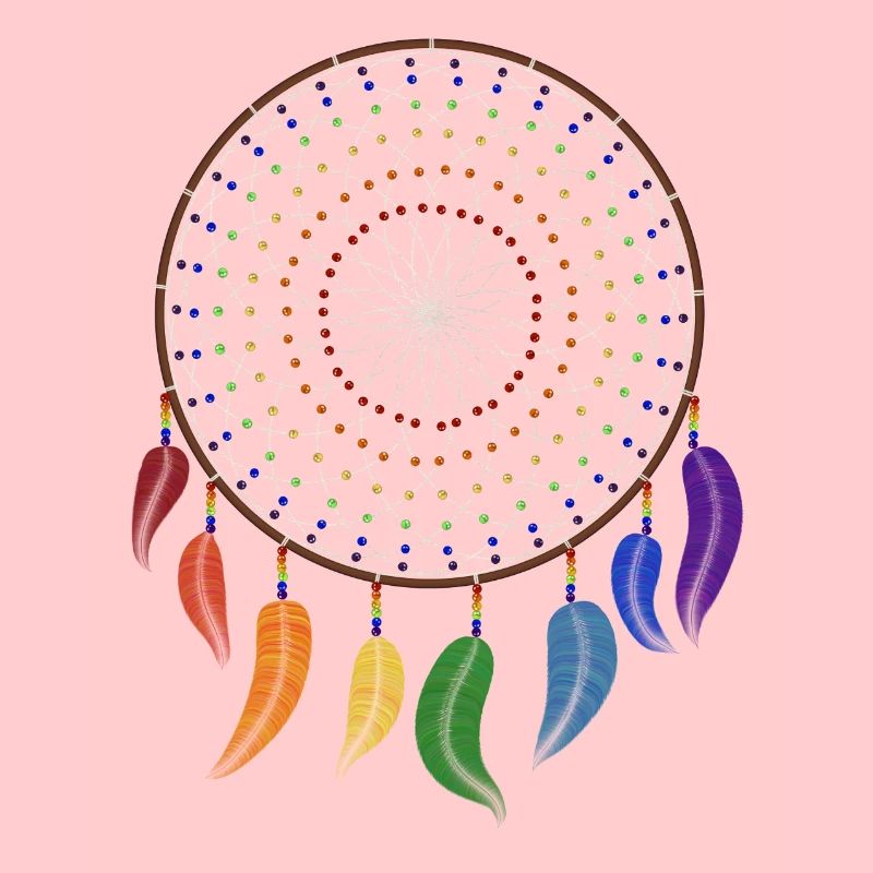 Traumfänger Regenbogen Chakra